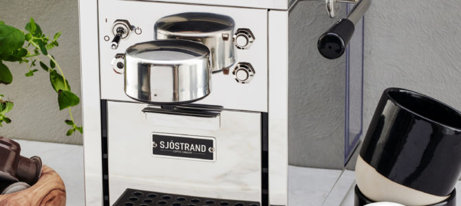 Köp en stilren espressomaskin med gott samvete!